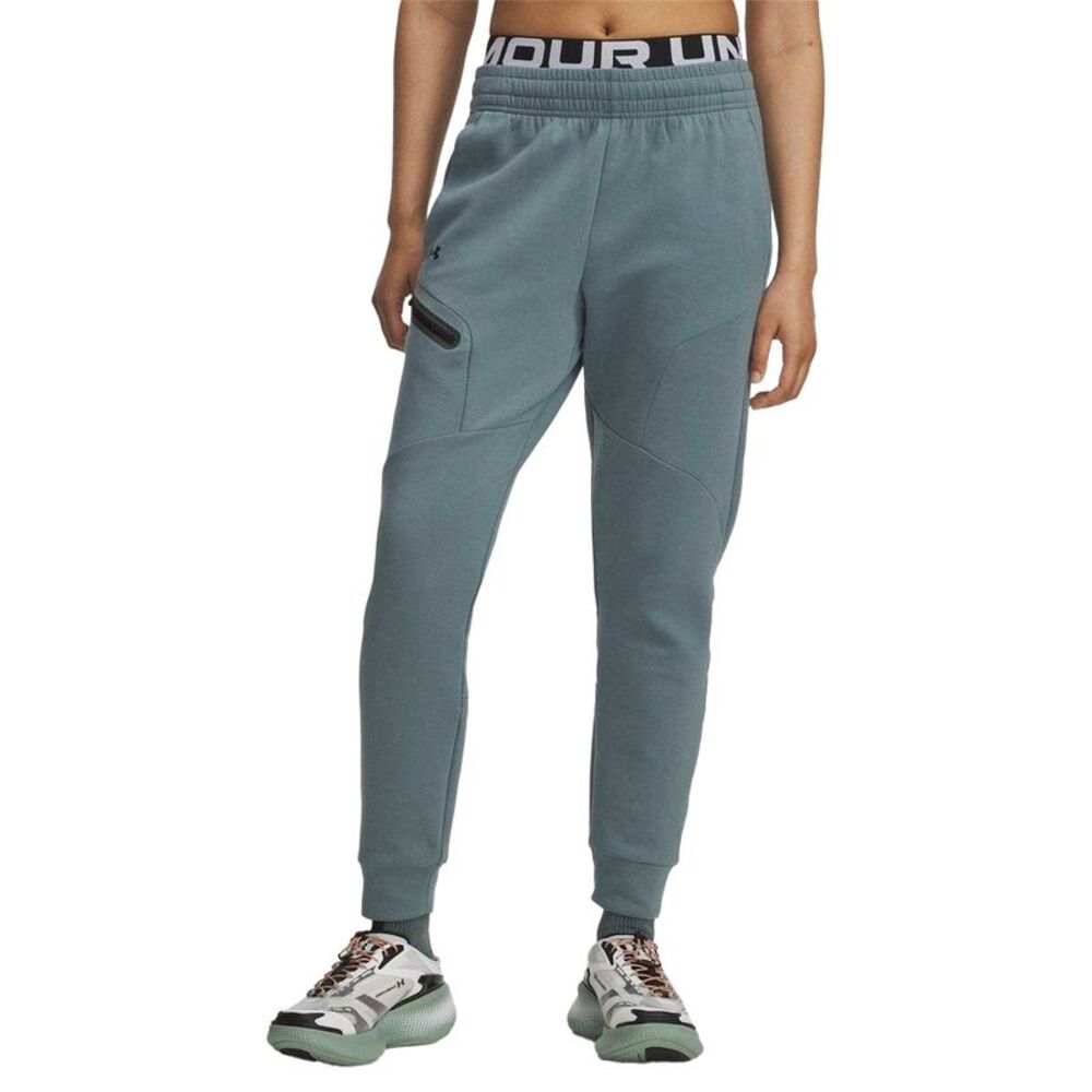 Under Armour Womens/Ladies Unstoppable Fleece Athletic Joggers / Jasper